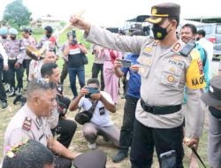 Gelar Kenaikan Pangkat Anggota Polres Dan Brimob Batalyon C Pelopor Sumba Barat Daya