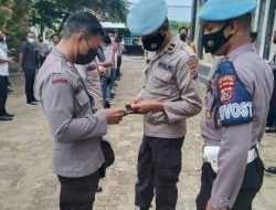 Profesi Pengamanan Polres SBD Tegakkan Disiplin Dan Sikap Tampang Kepada Seluruh Personel Polres