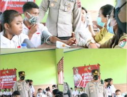 Kejar Target Vaksinasi, Polres SBD Terus Menggencarkan Vaksinasi Massal