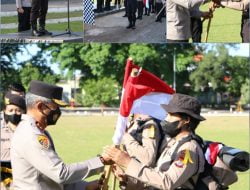 Bintara Remaja Ditsamapta 198 Anggota Jalani Tradisi Pembaretan, Kapolda NTT Kegiatan ini Dalam Rangka Memupuk Jiwa Korsa dan Tingkatkan Motivasi Diri