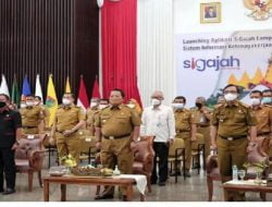 Gurbernur Lampung Arinal Djunaidi Resmikan Aplikasi SiGajah (Sistem Informasi Ketenagakerjaan)