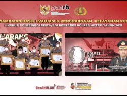 Polres Pati Terima Penghargaan Pelayanan Kategori A- dari Kementerian PAN-RB