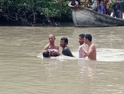 Jasad Indra Korban Tenggelam di Sungai Bedagai Ditemukan Warga