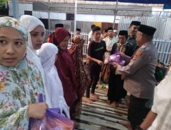 Jalin Silahturahmi, Kapolsek Ma’rang Hadiri Buka Puasa Bersama Dan Membagikan Sembako Di Masjid Yayasan KH. Ahmad Nur Kelurahan Bonto-Bonto