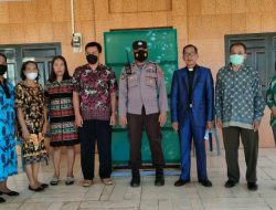 Polsek Ma’rang Pangkep Laksanakan Pengamanan Ibadah Mingguan di Gereja Padanglampe