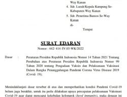 Penerima Bansos Akan Ditunda Jika Belum di Vaksin 1, 2 dan 3