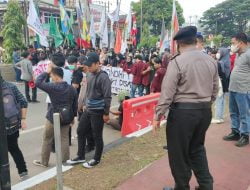 Terjunkan Personel Pengamanan, Ditpamobvit Polda Banten Pastikan Aksi Unjuk Rasa Berjalan Tertib