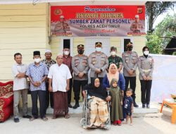 Akhirnya Nek Rafiah Memiliki Rumah Layak Huni Bantuan dari Polres Aceh Timur