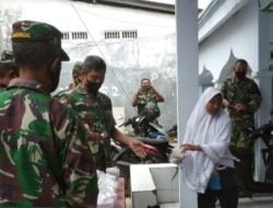 Kegiatan Pembagian Takjil Oleh Kodim 1608/Bima, Bentuk Pengabdian TNI Hadir Ditengah Masyarakat