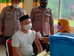 Giat Balla Ewako 3 Pilar Kamtibmas Ma’rang Pangkep, Monitoring Dan Pengamanan Vaksinasi ASN