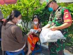 Serka Aswan Berikan Edukasi Prokes di Shalter Pasar Kuliner Mojosongo, Ini Tujuannya