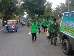 Persit KCK Kompi Senapan C Yonif 126/KC Rantauprapat Bagikan 1000 Paket Takjil ke Pengguna Jalan