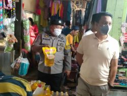 Menjelang Lebaran Polsek Ma’rang Pangkep Tingkatkan Sistem Pengamanan Pasar