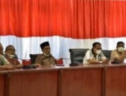 Bupati Madina Gelar Rapat Bahas Insiden Semburan Lumpur PT. SMGP