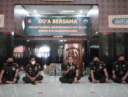 Do’a Bersama Dalam Rangka HUT Ke-56 Korem 074/Warastratama