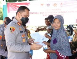 Polres Aceh Timur Salurkan BLT Minyak Goreng