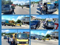 Giat OPS Gabungan Penertiban Kendaraan Bersama Dishub Kabupaten Sumba Barat Daya