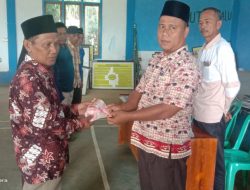 PEMBAGIAN INSENTIF GURU NGAJI, MARBOT MASJID