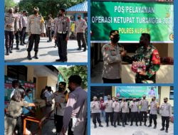 Kapolres Kupang AKBP FX. Irwan Arianto, S.IK., MH Keliling Cek Kesiapan Pos Pangamanan Lebaran Aman