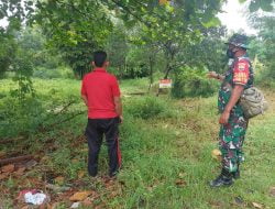 Antisipasi Karlahut Babinsa Koramil 05/Sail Melaksanakan Patroli Dan Sosialisasi Di Wilayah Binaan