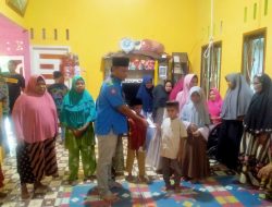 PUK F. SPTI K. SPSI Pati Luban Kec. Natal Santuni anak Yatim dan Orang Jompo