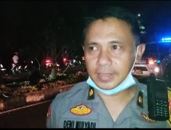 Masyarakat Tanjab Timur Padati Sejumlah Ruas Jalan Di Malam Lebaran Idul Fitri 1443 H