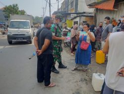 Sertu Syukur: Pembagian Masker Gratis Langkah Jitu Mencegah Penyebaran Covid-19