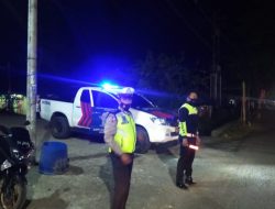 Sat Lantas, Polres Bone Patroli Malam/Blue Light Patrol, Cegah Gangguan Kamtibmas, Tingkatkan Kamseltibcar Lantas