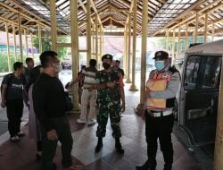 Sertu Jamil Chandra Laksanakan Pemantauan Arus Balik Lebaran di Terminal AKAP BPRS