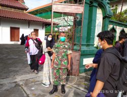 Ada Harapan Tersendiri Pelda Sugianto PPKM di Madrasah Aliyah Jamsaren