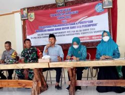 Babinsa Sumberejo Hadiri Kegiatan Sosialisasi Pemberdayaan Perempuan dan Perlindungan Anak