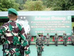 Ini, Pesan Dandim 0117/Aceh Tamiang Saat Pimpin Upacara Bendera