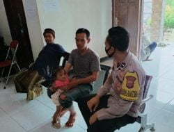 Antisipasi Penyebaran Covid-19, Bhabinkamtibmas Polsek Cibaliung Sambangi Warga