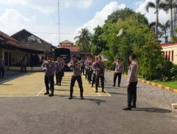 Mengasah Kemampuan, Satbrimob Polda Banten Lakukan Latihan KLBM