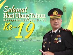 Ulang Tahun Kabupaten Bangka Barat Ke-19, “Kapolres Ucapkan Ini !!”