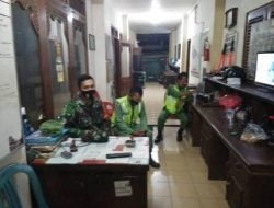 Kerumunan Warga, Jadi Sasaran Patroli Malam Piket Koramil 03/Serengan