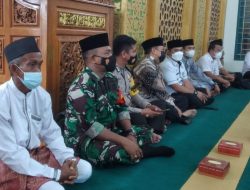 Babinsa Rejosari Koramil 04/Lph Menghadiri Acara Silahturahmi Dengan Tokoh Agama Dan Tokoh Masyarakat di Masjid Ar-Rahman