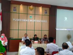 Wakili Danramil, Pelda Rahmat Hadiri Lokmin Linsek Tri Bulanan Puskesmas Wuryantoro