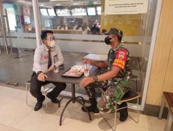 Kopda Edo Bayu Babinsa Kelurahan LBT Komsos Dengan GM MCD