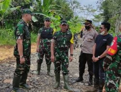 Tim Wasev Mabes TNI-AD Meninjau Lokasi Program TMMD Ke-113 di Kecamatan Patia