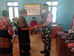 Giat Babinsa, Hadir Dalam Rangka Pembagian BLT