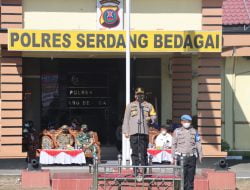 Polres Serdang Bedagai Apel Gelar Pasukan Operasi Patuh Toba 2022