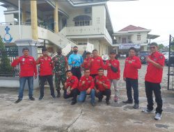 Sertu Dedi Supriyadi Amankan Pelaksanaan Ibadah Kebaktian Di Gereja HKBP Beringin Indah