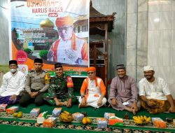 Babinsa Wonorejo Hadiri Siraman Rohani Ustadz Orange di Masjid Baiturrahman