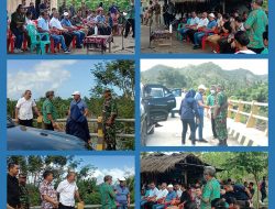 Kunker Gubernur NTT Bersama Forkompinda Sumba Timur, Hadir Babinsa Kec. Wulla Waijelu, Peltu Soleman Moy