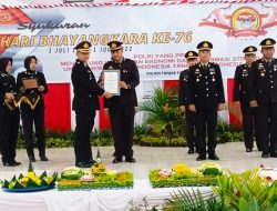 Polres Tanjab Timur Memberikan Penghargaan Untuk Tiga Polsek dan Tiga Ruangan Kerja Terbersih