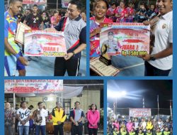 Hari Bhayangkara ke-76, Turnamen Open Bola Volley Kapolres Cup 2022 Resmi Ditutup