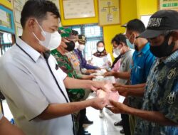 Pemerintah Kampung Menanga Siamang Salurkan Bantuan BLT-DD, Tahap 2 Sekaligus Melaksanakan Vaksin Booster