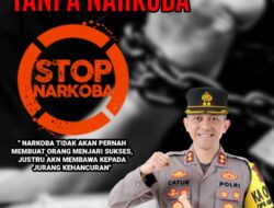 Kapolres Himbau Masyarakat Kabupaten Bangka Barat Jauhi Narkoba Melalui Medsos 