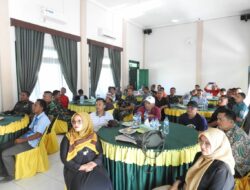 BPBD Bersama Kodim 0117/Aceh Tamiang Laksanakan Sosialisasi Penanggulangan Bencana